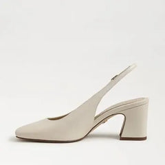 Lucille Block Heel Slingback