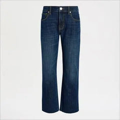 Mid Rise Straight Ankle Jean