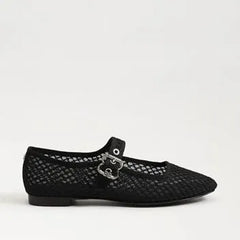 Michaela Mesh Mary Jane Flat