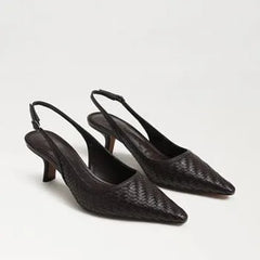 Bianka Weave Slingback Pump