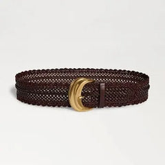64mm Braided Wide Belt