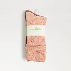 2 Pack Sparkle Rib Slouchy Socks