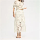 Lace Maxi Skirt