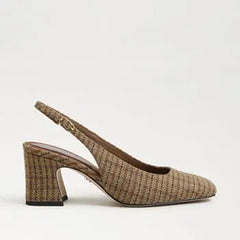 Lucille Block Heel Slingback