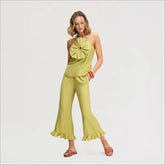 Ruffle Hem Pant