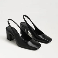 Lucille Block Heel Slingback