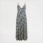 Lace Trim Slip Maxi Dress