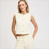 Sleeveless Crop Top