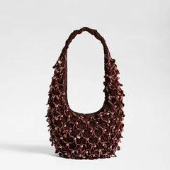 Ariel Pearl Knit Small Hobo