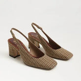 Lucille Block Heel Slingback