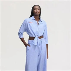3/4 Sleeve Stripe Shirt