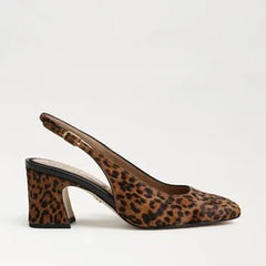 Lucille Block Heel Slingback