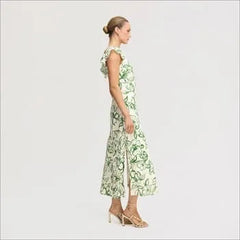 Petal Sketch Maxi Dress
