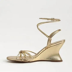 Daxton Strappy Wedge Heel Sandal