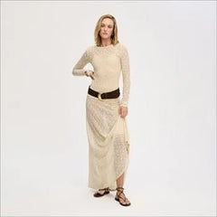 Knitted Lace Skirt