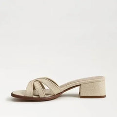 Farrin Block Heel Slide Sandal