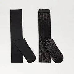 2 Pack Logo Microfabric Tights