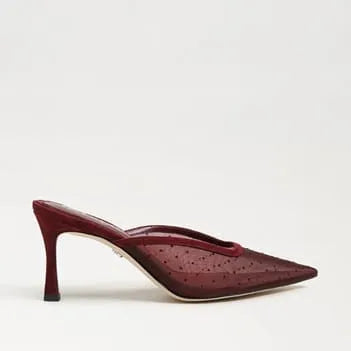 Margeaux Mesh Heeled Mule