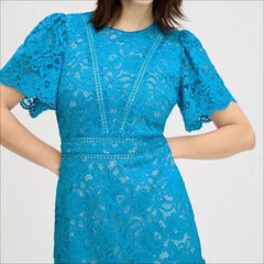 Laced Shirt Mini Dress