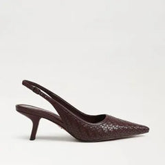 Bianka Weave Slingback Pump
