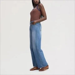 Studded Wideleg Jean