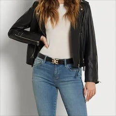 30MM Pearl Logo Belt
