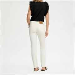 Mid Rise Pencil Jean