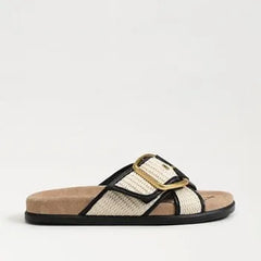 Darla Multi Buckle Slide Sandal