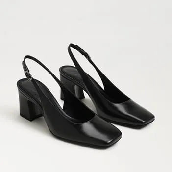 Lucille Block Heel Slingback