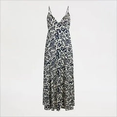 Lace Trim Slip Maxi Dress