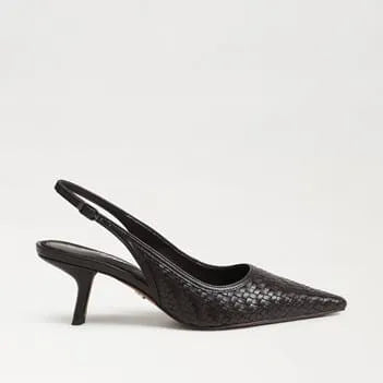 Bianka Weave Slingback Pump