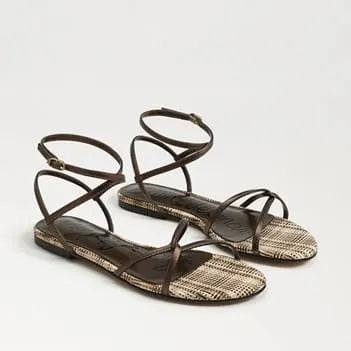 Ellina Strappy Flat Sandal