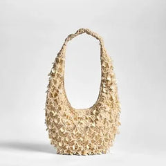 Ariel Pearl Knit Small Hobo