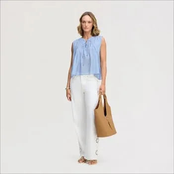 Chop Out Wide Leg Jean