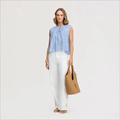 Chop Out Wide Leg Jean