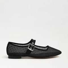 Michaela Mesh Mary Jane Flat