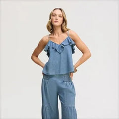Ruffle Cami Top