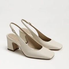 Lucille Block Heel Slingback