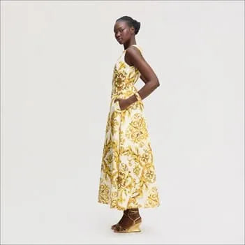 Dolce Gold Maxi Dress