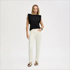 Mid Rise Pencil Jean