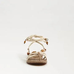 Rori lace Up Flat Sandal