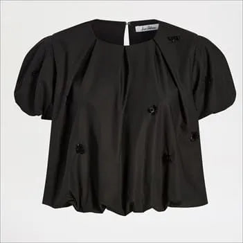 Paillette Bubble Top