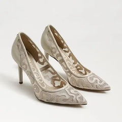 Hazel Mesh Pointed Toe Pump