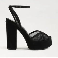 Sandy Block Heel Platform Sandal