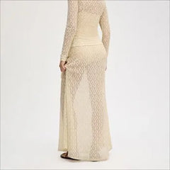 Knitted Lace Skirt